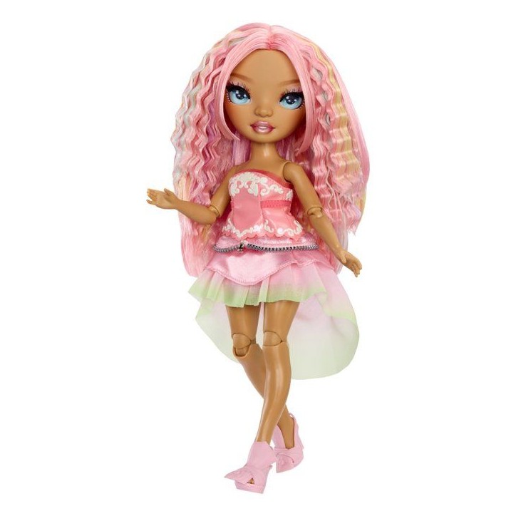 Rainbow High - Poupée Mannequin Be Dazzling - Adeline Rose - 28 cm - Pierres précieuses scintillantes et accessoires inclus Rainbow High - Poupée Mannequin Be Dazzling - Adeline Rose - 28 cm - Pierres précieuses scintillantes et accessoires inclus
