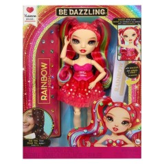 Rainbow High - Poupée Mannequin Be Dazzling - Vivienne Rouge - 28 cm