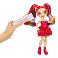 Rainbow High - Poupée Mannequin Be Dazzling - Vivienne Rouge - 28 cm