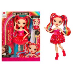 Rainbow High - Poupée Mannequin Be Dazzling - Vivienne Rouge - 28 cm
