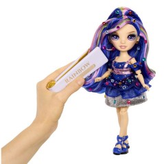 Rainbow High Poupée Mannequin Be Dazzling - Genevieve Bleu - 28 cm -
