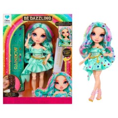 Rainbow High - Poupée Mannequin Be Dazzling - Celine Turquoise - 28 c