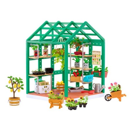 MGA's Miniverse - Spaces Starter Pack - Serre - Des 8 ans - Jeu de construction - Personnalisation - DIY - Art créatif