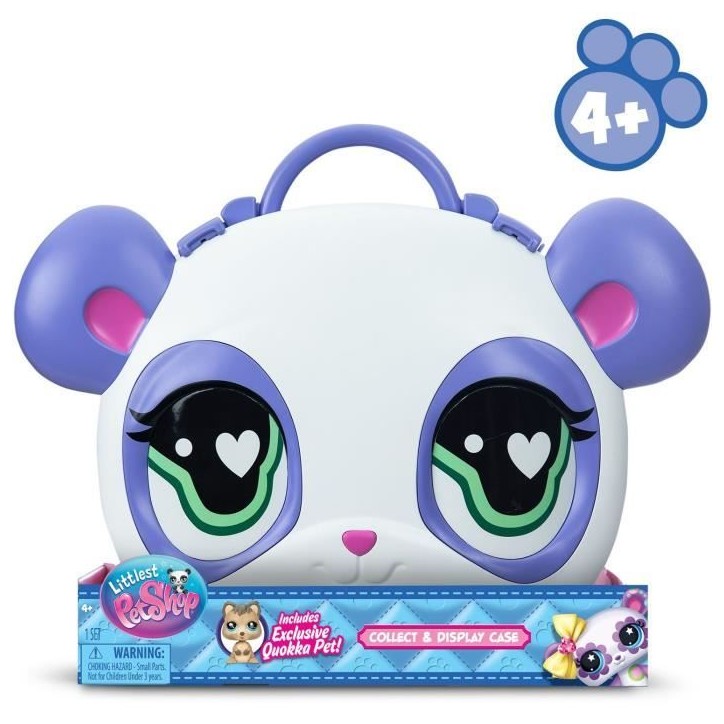 Boîte a Petshop - BANDAI - Littlest Pet Shop - Malette de rangement Petshop - 1 Pet Rare Boîte a Petshop - BANDAI - Littlest Pet Shop - Malette de rangement Petshop - 1 Pet Rare