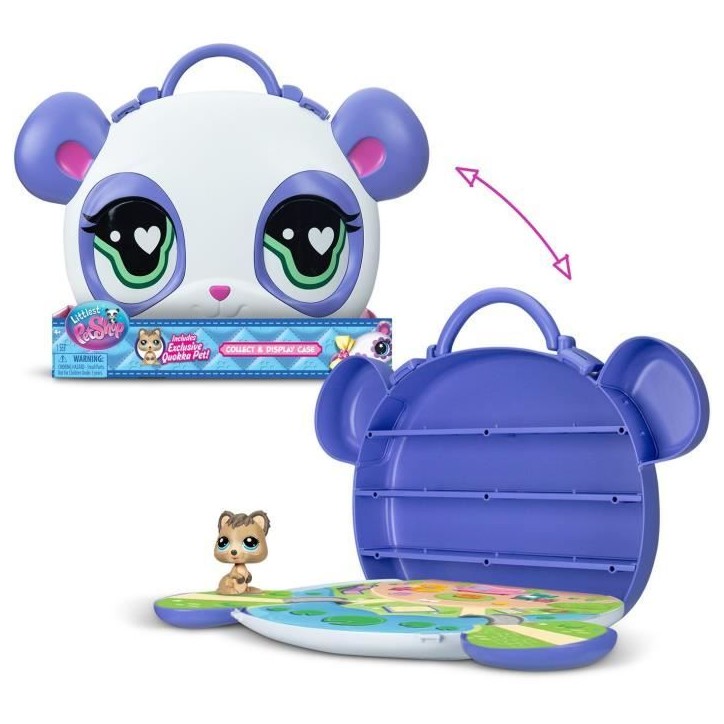 Boîte a Petshop - BANDAI - Littlest Pet Shop - Malette de rangement Petshop - 1 Pet Rare Boîte a Petshop - BANDAI - Littlest Pet Shop - Malette de rangement Petshop - 1 Pet Rare