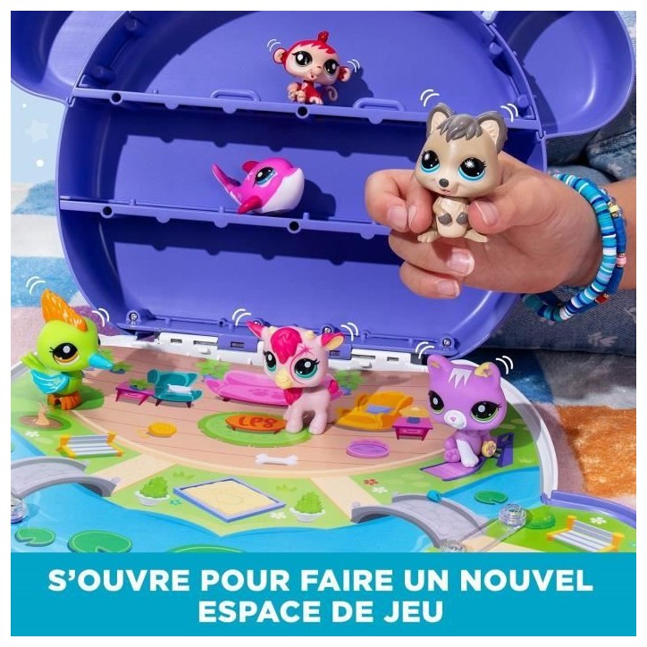 Boîte a Petshop - BANDAI - Littlest Pet Shop - Malette de rangement Petshop - 1 Pet Rare Boîte a Petshop - BANDAI - Littlest Pet Shop - Malette de rangement Petshop - 1 Pet Rare