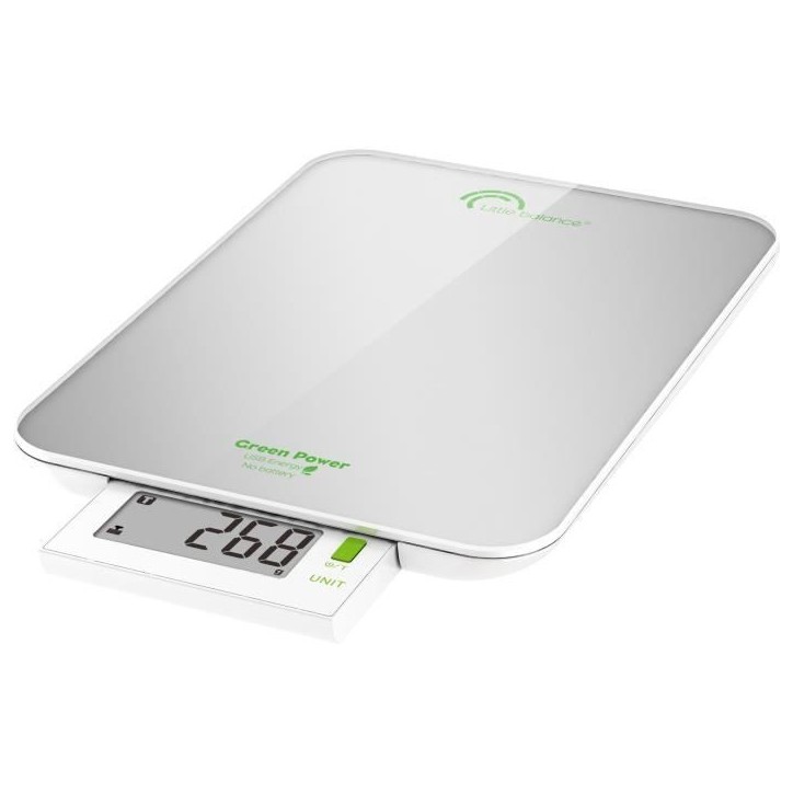 Balance culinaire - LITTLE BALANCE - Slide 6 - Silver - USB Balance culinaire - LITTLE BALANCE - Slide 6 - Silver - USB