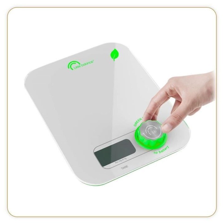 Balance de cuisine sans pile LITTLE BALANCE 8198 Kinetic Flower 5 kg / 1 g Blanc Balance de cuisine sans pile LITTLE BALANCE 8198 Kinetic Flower 5 kg / 1 g Blanc