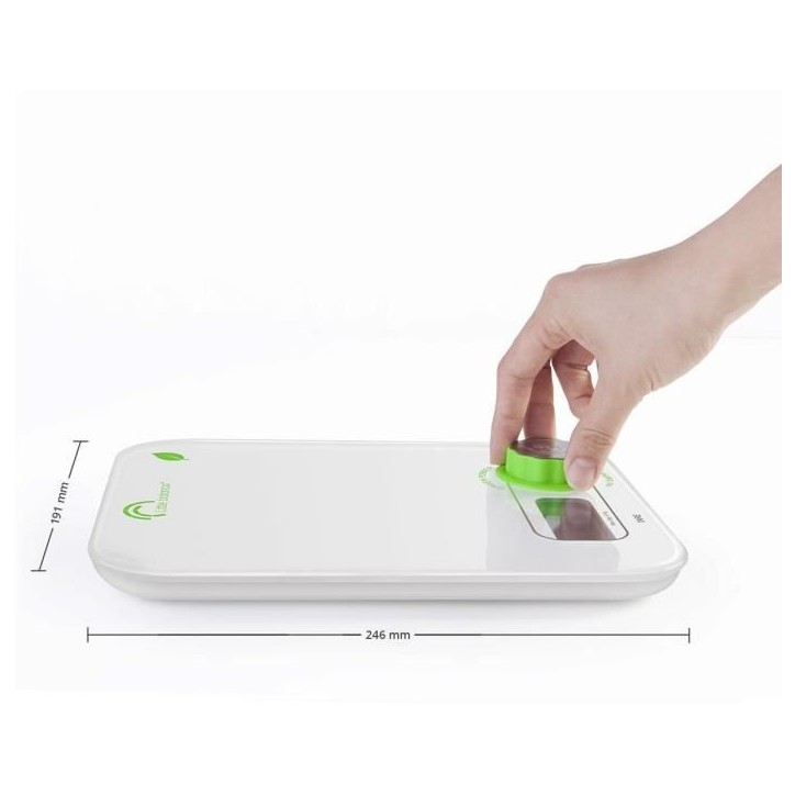Balance de cuisine sans pile LITTLE BALANCE 8198 Kinetic Flower 5 kg / 1 g Blanc Balance de cuisine sans pile LITTLE BALANCE 8198 Kinetic Flower 5 kg / 1 g Blanc