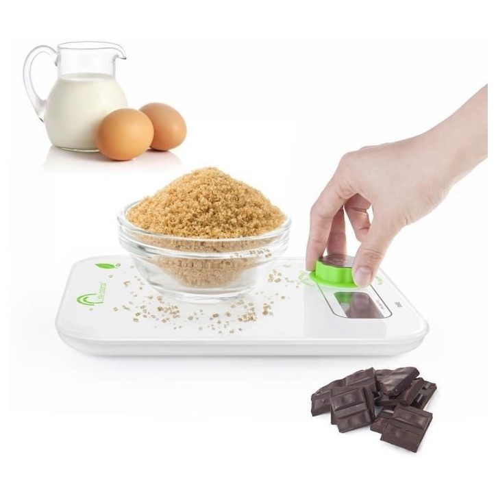 Balance de cuisine sans pile LITTLE BALANCE 8198 Kinetic Flower 5 kg / 1 g Blanc Balance de cuisine sans pile LITTLE BALANCE 8198 Kinetic Flower 5 kg / 1 g Blanc