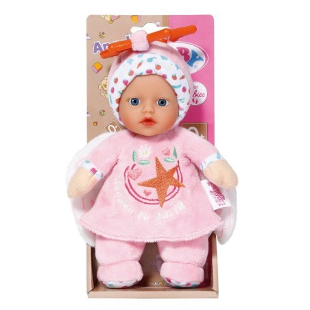 Poupon - BABY BORN - Poupon Ange - 18cm - Hochet intégré - Tout doux