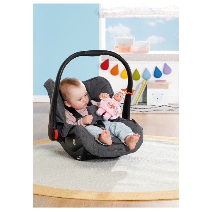 Poupon - BABY BORN - Poupon Ange - 18cm - Hochet intégré - Tout doux - Lavable - Des la naissance - Bleu OU Rose Poupon - BABY BORN - Poupon Ange - 18cm - Hochet intégré - Tout doux - Lavable - Des la naissance - Bleu OU Rose