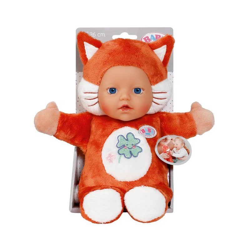 Poupon - BABY BORN - Poupon Renard - Petites oreilles douces et poches