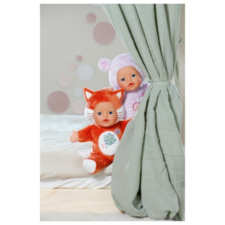 Poupon - BABY BORN - Poupon Renard - Petites oreilles douces et poches pour les doigts - 26 cm - Nouveau-né Poupon - BABY BORN - Poupon Renard - Petites oreilles douces et poches pour les doigts - 26 cm - Nouveau-né