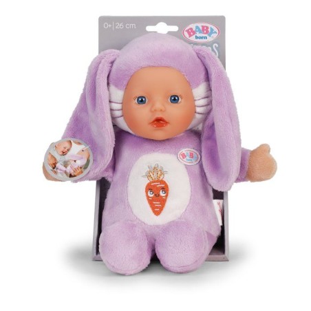 Poupon - BABY BORN - Poupon Lapin - Petites oreilles douces et poches