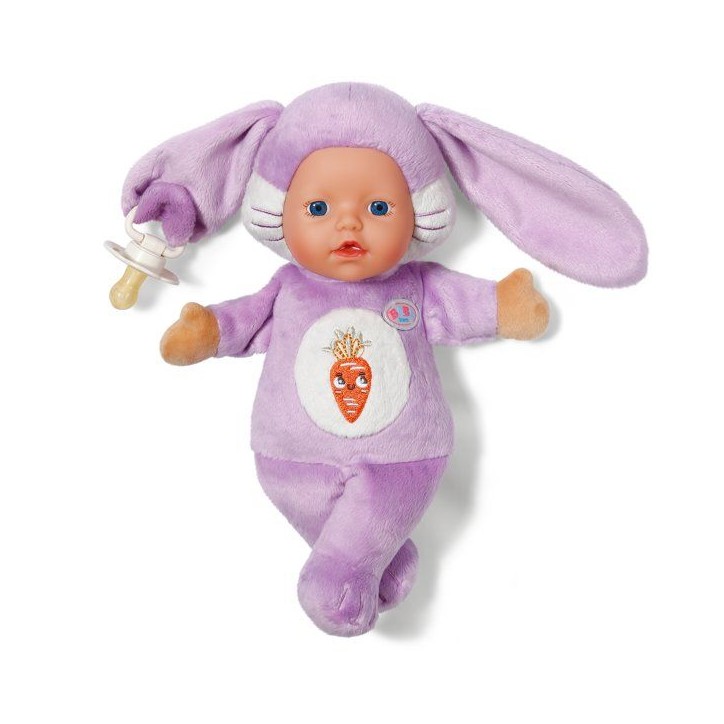 Poupon - BABY BORN - Poupon Lapin - Petites oreilles douces et poches pour les doigts - 26 cm - Nouveau-né Poupon - BABY BORN - Poupon Lapin - Petites oreilles douces et poches pour les doigts - 26 cm - Nouveau-né