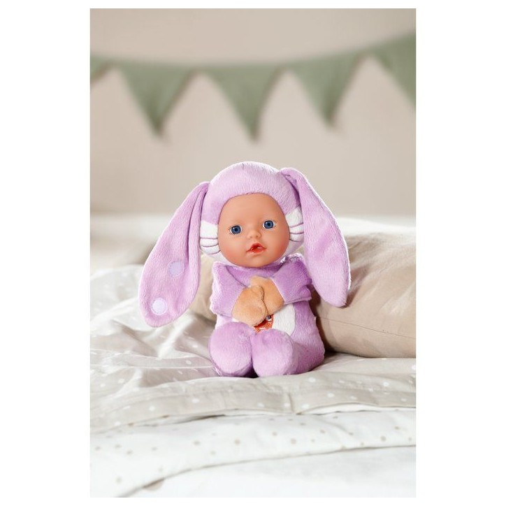 Poupon - BABY BORN - Poupon Lapin - Petites oreilles douces et poches pour les doigts - 26 cm - Nouveau-né Poupon - BABY BORN - Poupon Lapin - Petites oreilles douces et poches pour les doigts - 26 cm - Nouveau-né