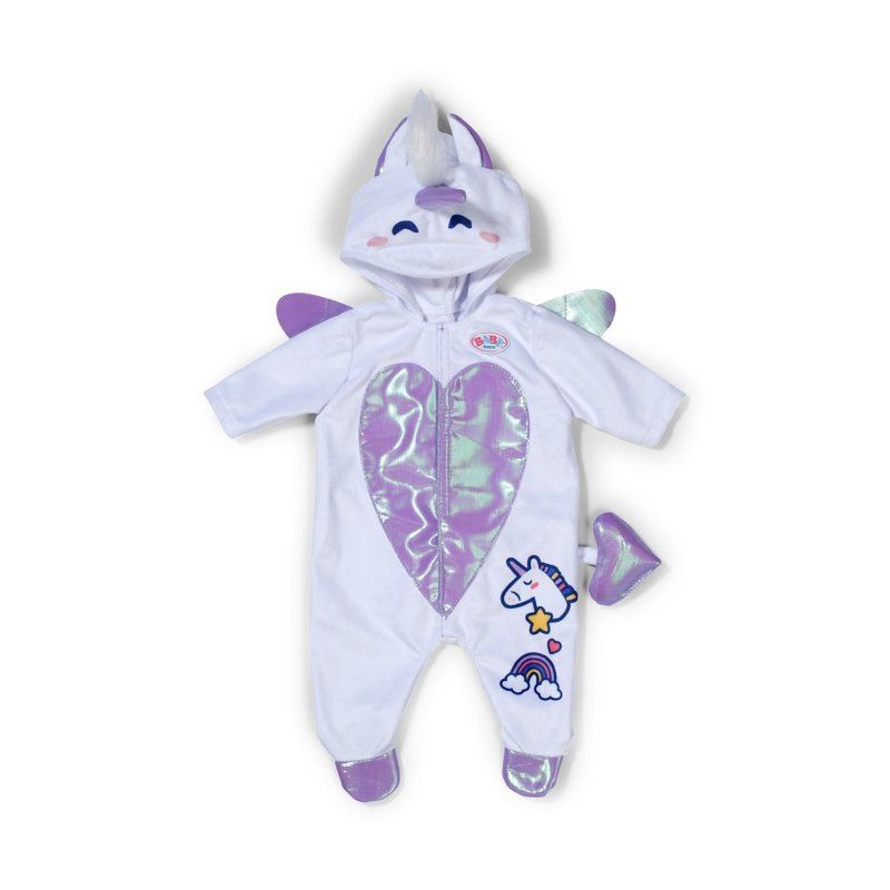 Grenouillere pour poupon - BABY BORN - Grenouillere Licorne - Accessoi