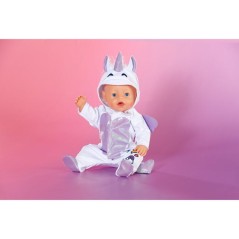 Grenouillere pour poupon - BABY BORN - Grenouillere Licorne - Accessoi