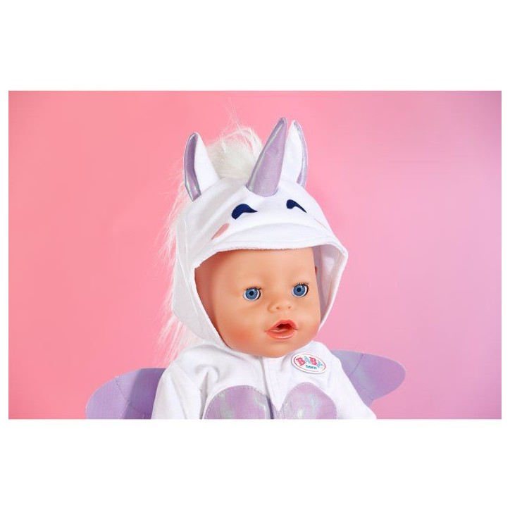 Grenouillere pour poupon - BABY BORN - Grenouillere Licorne - Accessoire vendu sans le poupon - Taille 43cm -Des 3 ans Grenouillere pour poupon - BABY BORN - Grenouillere Licorne - Accessoire vendu sans le poupon - Taille 43cm -Des 3 ans