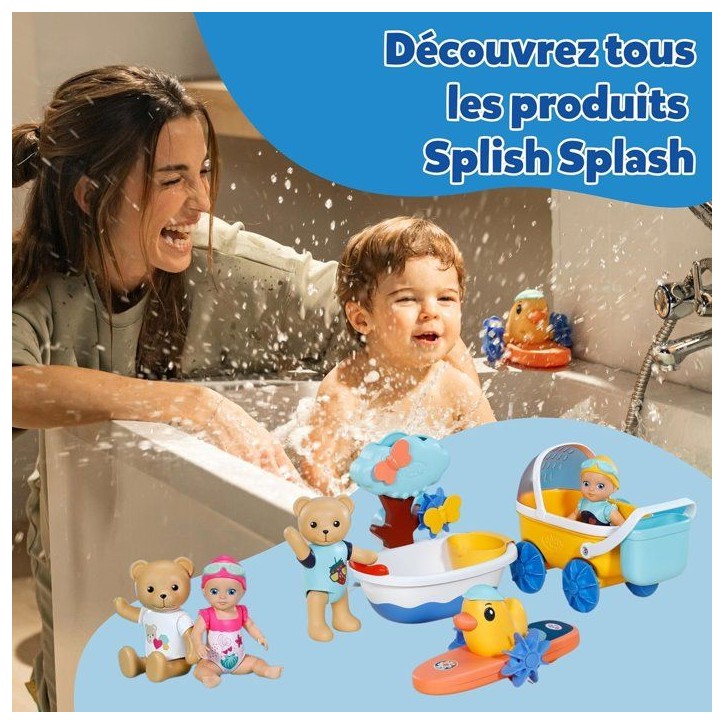 Jouet de bain - BABY BORN - Splish Splash Emma - Nage sans piles - 15cm - Des 12 mois Jouet de bain - BABY BORN - Splish Splash Emma - Nage sans piles - 15cm - Des 12 mois