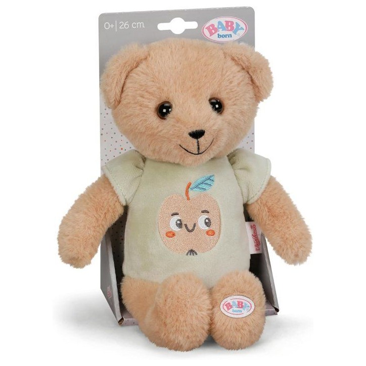 Peluche - BABY BORN - Teddy l'ourson - 26cm - Des la naissance