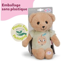 Peluche - BABY BORN - Teddy l'ourson - 26cm - Des la naissance
