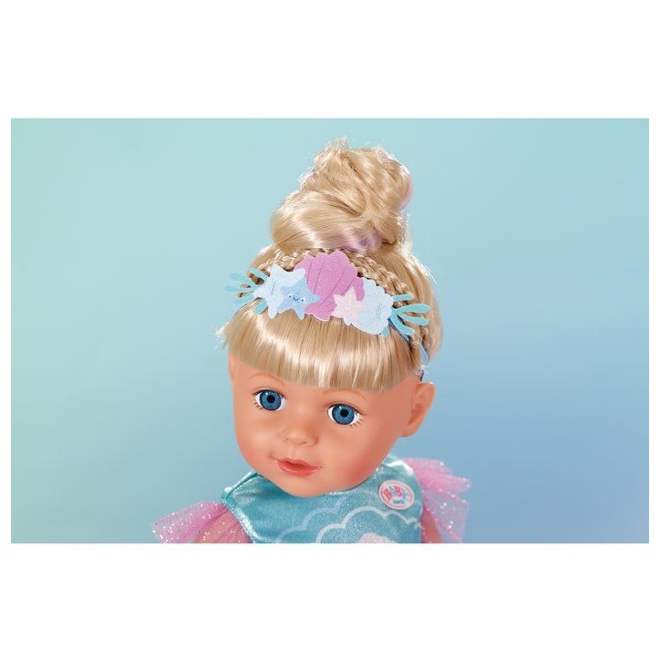Robe sirene pour poupon - BABY BORN - Accessoire vendu sans le poupon - Taille 43 cm - Des 3 ans Robe sirene pour poupon - BABY BORN - Accessoire vendu sans le poupon - Taille 43 cm - Des 3 ans