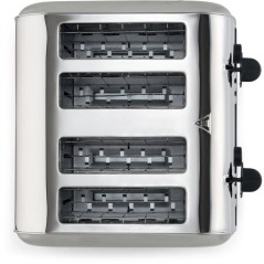 Grille-pain 4 fentes - LIVOO - DOD197 - 1700 W - 2 thermostats indépe