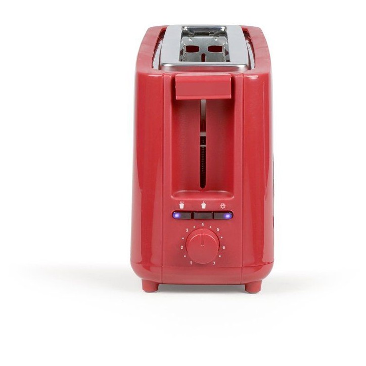 Grille-pain fente longue - LIVOO - DOD168RC - 900 W - Thermostat réglable : 7 niveaux - Rouge Grille-pain fente longue - LIVOO - DOD168RC - 900 W - Thermostat réglable : 7 niveaux - Rouge