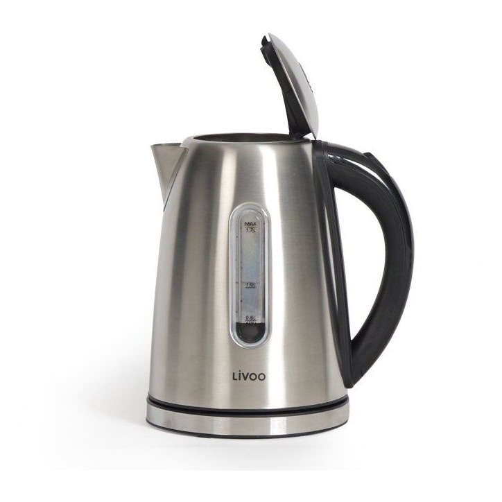 Bouilloire - LIVOO - DOD195 - 2200 W - 1,7 L - Socle 360° - Acier inoxydable Bouilloire - LIVOO - DOD195 - 2200 W - 1,7 L - Socle 360° - Acier inoxydable