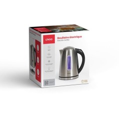 Bouilloire - LIVOO - DOD195 - 2200 W - 1,7 L - Socle 360° - Acier ino