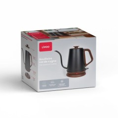 Bouilloire col de cygne - LIVOO - DOD206 - 1360 W -1 L - Socle 360° -