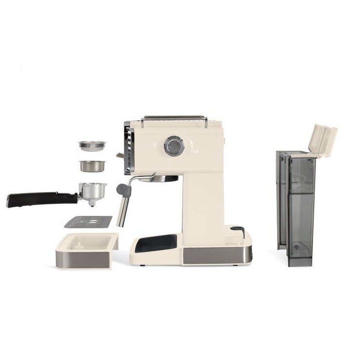Machine a café expresso - LIVOO - DOD174C - 1350 W - 15 bars - Creme Machine a café expresso - LIVOO - DOD174C - 1350 W - 15 bars - Creme