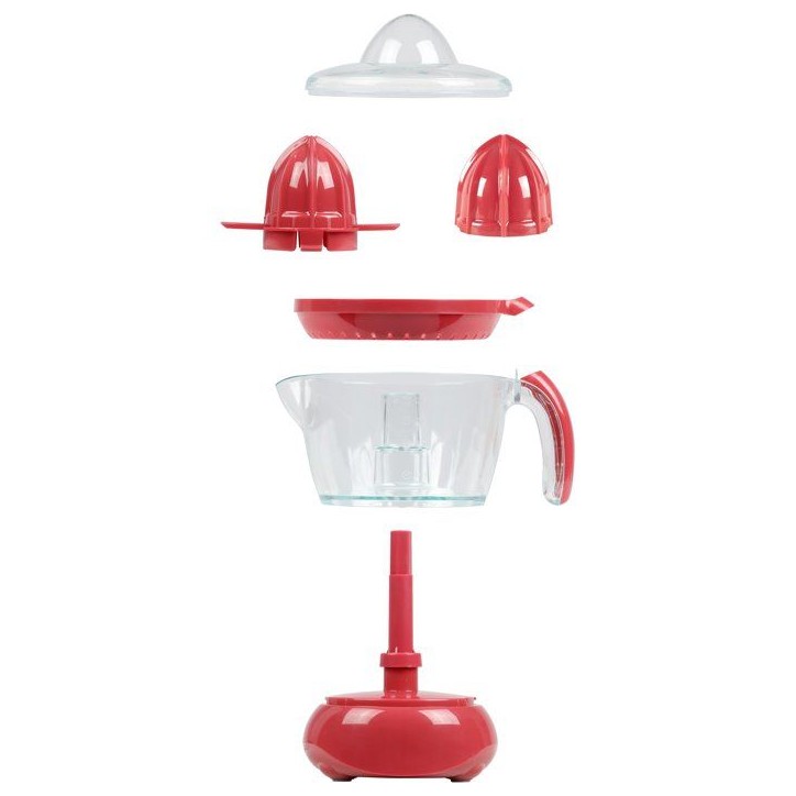 Presse-agrumes électrique - LIVOO - DOD131RC - 25 W - 1 grand cône et 1 petit cône - 700 ml - Rouge