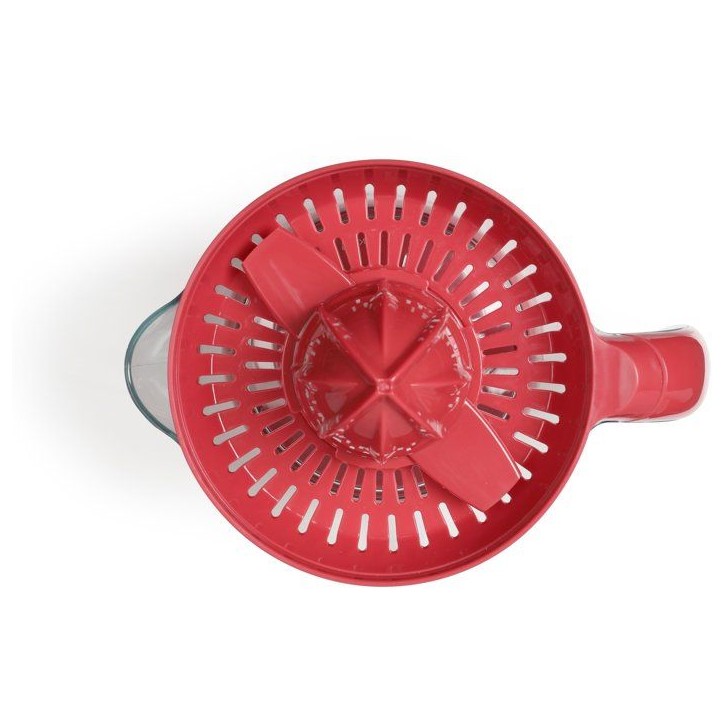 Presse-agrumes électrique - LIVOO - DOD131RC - 25 W - 1 grand cône et 1 petit cône - 700 ml - Rouge