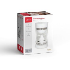 Cafetiere électrique - LIVOO - DOD200W - 750 W - 1,25 L - 10 a 12 tas