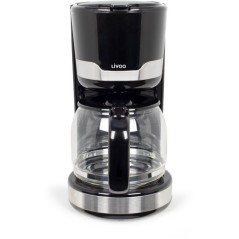 Cafetiere électrique - LIVOO - DOD201N - 1000 W - 1,5 L - 12 a 14 tas