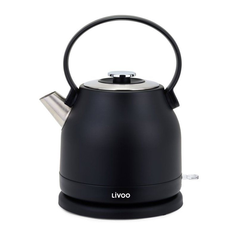 Bouilloire rétro - LIVOO - DOD202N - 2200 W - 1,5 L - Socle 360° - N