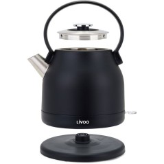 Bouilloire rétro - LIVOO - DOD202N - 2200 W - 1,5 L - Socle 360° - N
