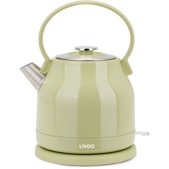 Bouilloire rétro - LIVOO - DOD202M - 2200 W - 1,5 L - Socle 360° - M