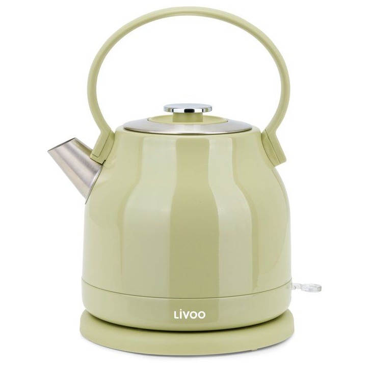 Bouilloire rétro - LIVOO - DOD202M - 2200 W - 1,5 L - Socle 360° - Matcha Bouilloire rétro - LIVOO - DOD202M - 2200 W - 1,5 L - Socle 360° - Matcha
