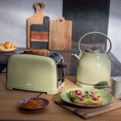 Bouilloire rétro - LIVOO - DOD202M - 2200 W - 1,5 L - Socle 360° - M