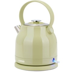 Bouilloire rétro - LIVOO - DOD202M - 2200 W - 1,5 L - Socle 360° - M