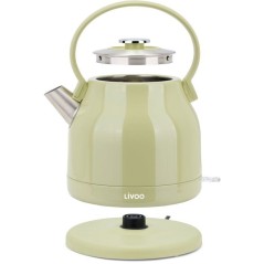 Bouilloire rétro - LIVOO - DOD202M - 2200 W - 1,5 L - Socle 360° - M