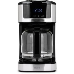 Cafetiere électrique programmable - LIVOO - DOD208 - 900 W - 1,8 L -