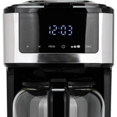 Cafetiere électrique programmable - LIVOO - DOD208 - 900 W - 1,8 L - 12 a 15 tasses - Noir