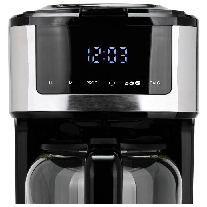 Cafetiere électrique programmable - LIVOO - DOD208 - 900 W - 1,8 L - 12 a 15 tasses - Noir Cafetiere électrique programmable - LIVOO - DOD208 - 900 W - 1,8 L - 12 a 15 tasses - Noir
