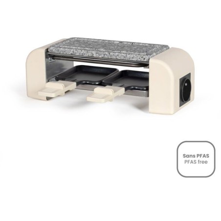 Appareil a raclette connectable - LIVOO - DOC310C - 2 personnes - 450