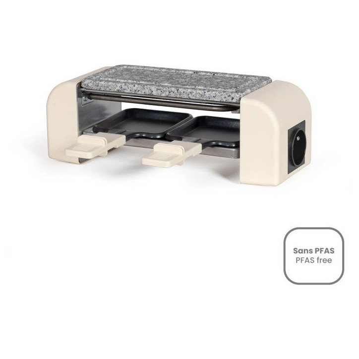 Appareil a raclette connectable - LIVOO - DOC310C - 2 personnes - 450 W - Thermostat automatique Appareil a raclette connectable - LIVOO - DOC310C - 2 personnes - 450 W - Thermostat automatique